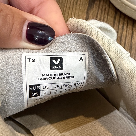 Veja Sneakers with blue and orange pop size 35 eu/ 4 us - Picture 6 of 7